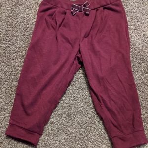 Carter's 9M Maroon Joggers